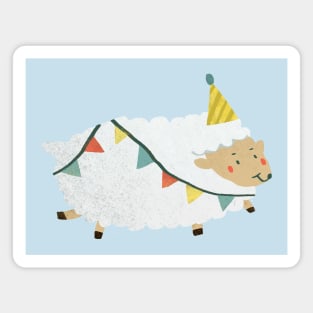 Cute Party Sheep Magnet